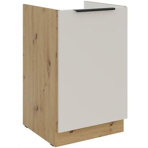 Konyhaszekrény Solea cashmere/artisan 50ZL 1F BB kép