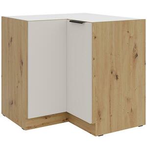 Konyhaszekrény Solea cashmere/artisan 90x90 DN 2F BB kép