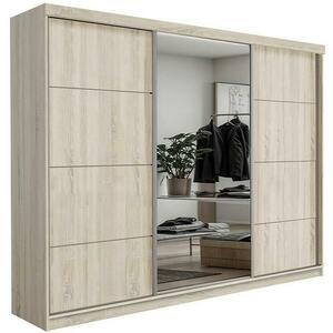 Szekrény Palermo 250 Sonoma+Tükör kép