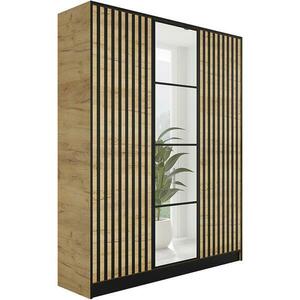 Szekrény Eden 3d 157 Tölgy Craft Aranysárga 3 kép