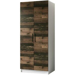 Szekrény Gold 2d Fehér/Old Style kép