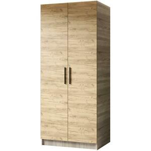 Szekrény Gold 2d Tölgy Sonoma/Tölgy Craft Aranysárga kép