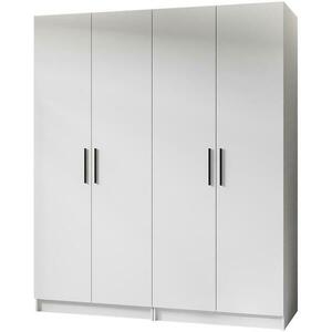 Szekrény X2 Gold 2d Fehér/Fehér kép