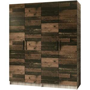 Szekrény X2 Gold 2d Tölgy Sonoma/Old Style kép