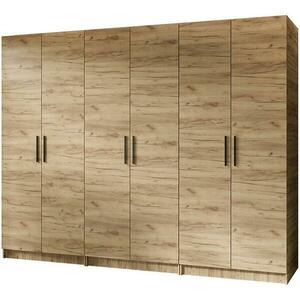 Szekrény X3 Gold 2d Tölgy Craft Aranysárga/Tölgy Craft Aranysárga kép