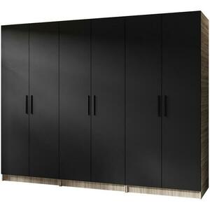 Szekrény X3 Gold 2d Tölgy Sonoma/Fekete kép