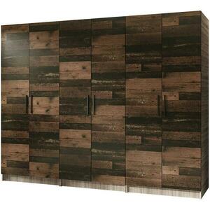 Szekrény X3 Gold 2d Tölgy Sonoma/Old Style kép