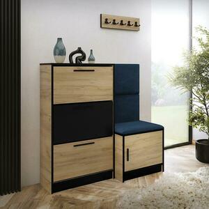 Cipőszekrény Kpl Foli Craft + Kék (KRONOS 09) kép