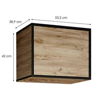 Szekrény Eden 1d Arany Craft tölgy kép