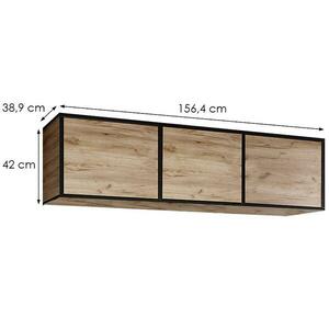 Szekrény Eden 3d Arany Craft tölgy kép