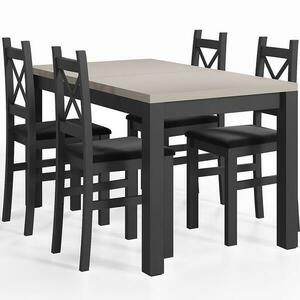 Étkező készlet Mini fekete/kasmír kép