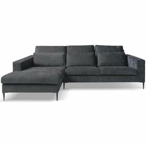 Sarokgarnitúra szett Roma Mini Sereno 695 szürke L kép