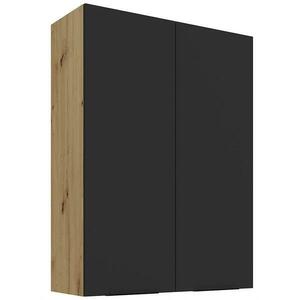 Konyhaszekrény Aria-Bl/Ar Anti Fingerprint 80g-108 2f kép