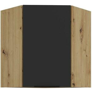 Konyhaszekrény Aria-Bl/Ar Anti Fingerprint 60x60 Gn-72 1f (45°) kép