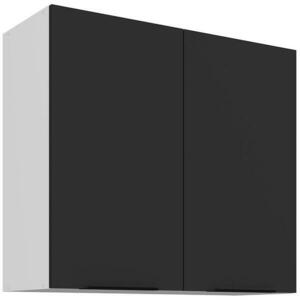 Konyhaszekrény Aria-Bl/Wh Anti Fingerprint 80g-72 2f kép