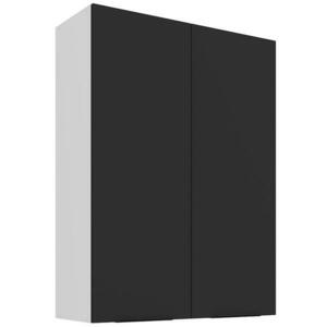 Konyhaszekrény Aria-Bl/Wh Anti Fingerprint 80g-108 2f kép