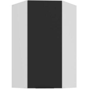 Konyhaszekrény Aria-Bl/Wh Anti Fingerprint 60x60 Gn-108 1f (45°) kép