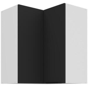 Konyhaszekrény Aria-Bl/Wh Anti Fingerprint 60x60 Gn-72 2f (90°) kép