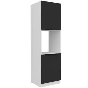 Konyhaszekrény Aria-Bl/Wh Anti Fingerprint 60dp-210 2f kép