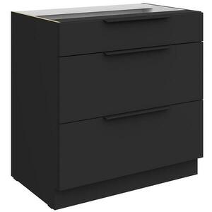 Konyhaszekrény Aria-Bl/Bl Anti Fingerprint 80d 3s Bb kép