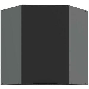 Konyhaszekrény Aria-Bl/Ant Anti Fingerprint 60x60 Gn-72 1f (45°) kép