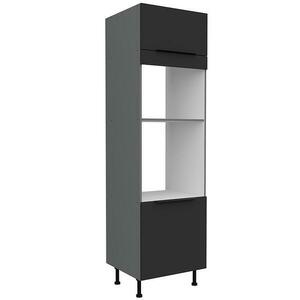 Konyhaszekrény Aria-Bl/Ant Anti Fingerprint 60dpm-215 2f kép