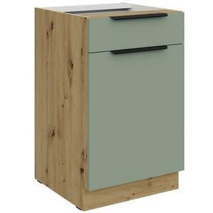 Konyhaszekrény Aria-Sa/Ar Anti Fingerprint 50d 1f 1s Bb kép