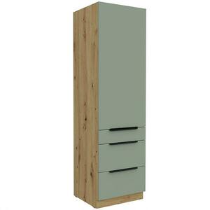 Konyhaszekrény Aria-Sa/Ar Anti Fingerprint 60dks-210 1f 3s kép