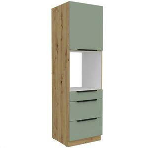 Konyhaszekrény Aria-Sa/Ar Anti Fingerprint 60dps-210 1f 3s kép