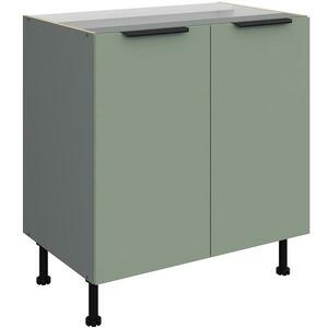 Konyhaszekrény Aria-Sa/Ant Anti Fingerprint 80d 2f Bb kép