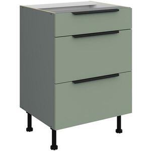 Konyhaszekrény Aria-Sa/Ant Anti Fingerprint 60d 3s Bb kép