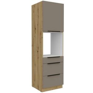 Konyhaszekrény Aria-Ta/Ar Anti Fingerprint 60dps-210 1f 3s kép