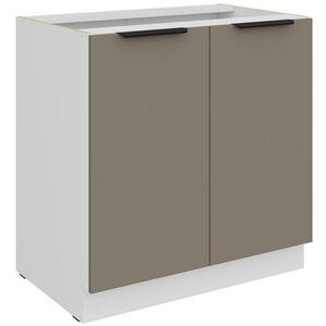 Konyhaszekrény Aria-Ta/Wh Anti Fingerprint 80d 2f Bb kép