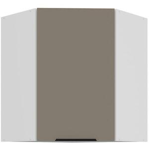 Konyhaszekrény Aria-Ta/Wh Anti Fingerprint 60x60 Gn-72 1f (45°) kép