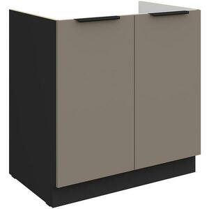 Konyhaszekrény Aria-Ta/Bl Anti Fingerprint 80zl 2f Bb kép