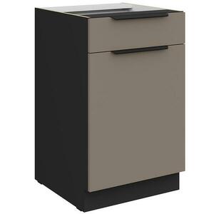 Konyhaszekrény Aria-Ta/Bl Anti Fingerprint 50d 1f 1s Bb kép