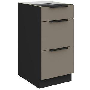 Konyhaszekrény Aria-Ta/Bl Anti Fingerprint 40d 3s Bb kép