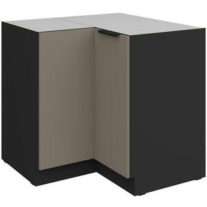 Konyhaszekrény Aria-Ta/Bl Anti Fingerprint 90x90 Dn 2f Bb kép