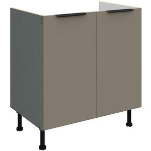 Konyhaszekrény Aria-Ta/Ant Anti Fingerprint 80zl 2f Bb kép