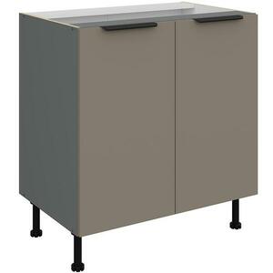 Konyhaszekrény Aria-Ta/Ant Anti Fingerprint 80d 2f Bb kép