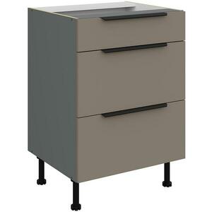 Konyhaszekrény Aria-Ta/Ant Anti Fingerprint 60d 3s Bb kép