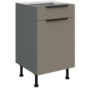 Konyhaszekrény Aria-Ta/Ant Anti Fingerprint 50d 1f 1s Bb kép