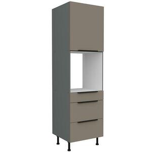 Konyhaszekrény Aria-Ta/Ant Anti Fingerprint 60dps-215 1f 3s kép