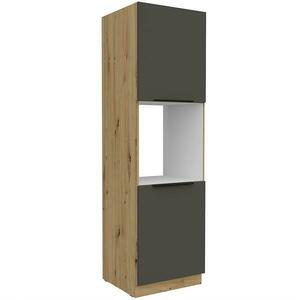 Konyhaszekrény Aria-Gr/Ar Anti Fingerprint 60dp-210 2f kép