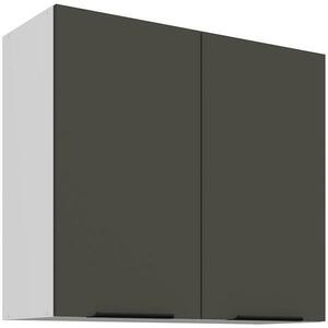 Konyhaszekrény Aria-Gr/Wh Anti Fingerprint 80g-72 2f kép