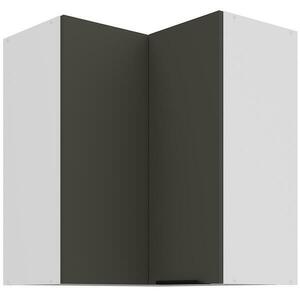 Konyhaszekrény Aria-Gr/Wh Anti Fingerprint 60x60 Gn-72 2f (90°) kép