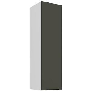 Konyhaszekrény Aria-Gr/Wh Anti Fingerprint 30g-108 1f kép