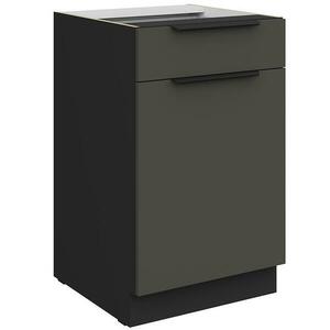 Konyhaszekrény Aria-Gr/Bl Anti Fingerprint 50d 1f 1s Bb kép