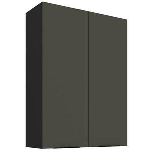 Konyhaszekrény Aria-Gr/Bl Anti Fingerprint 80g-108 2f kép