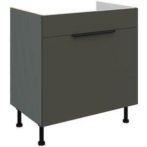 Konyhaszekrény Aria-Gr/Ant Anti Fingerprint 80zl 1s Bb kép